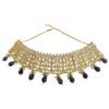 Royal AD Choker Necklace Set with Earrings & Maang Tikka