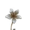 Elegant Pearl Blossom Floral Drop Earrings Elegant Pearl Blossom Floral Drop Earrings