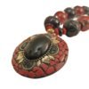 Royal Noir Mosaic Pendant Necklace