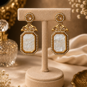 Interchangeable Multicolour Stone Earrings